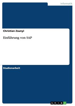 Einführung von SAP
