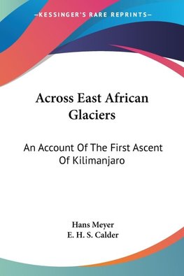 Across East African Glaciers
