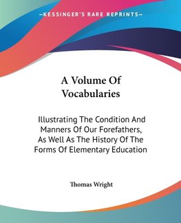 A Volume Of Vocabularies