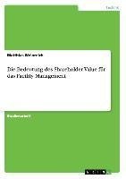 Die Bedeutung des Shareholder Value für das Facility Management