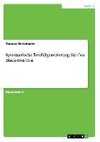 Systematische Testfallgenerierung für den Black-Box-Test