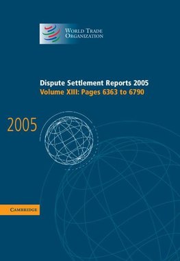 Dispute Settlement Reports 2005