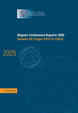 Dispute Settlement Reports 2005