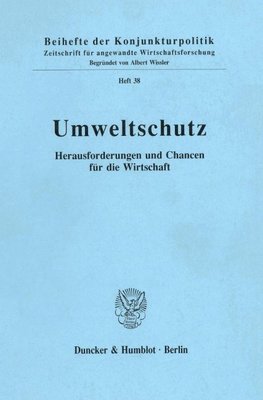 Umweltschutz.