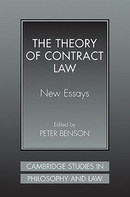 The Theory of Contract Law