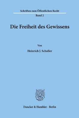 Die Freiheit des Gewissens.