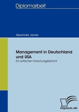 Management in Deutschland und USA