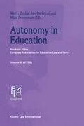 Autonomy in Education