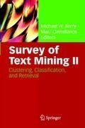 Survey of Text Mining II