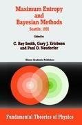 Maximum Entropy and Bayesian Methods