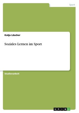 Soziales Lernen im Sport