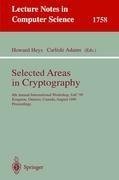 Selected Areas in Cryptography