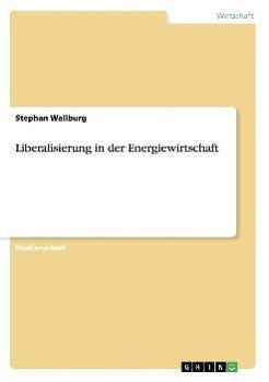 Liberalisierung in der Energiewirtschaft