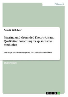 Mayring und Grounded Theory-Ansatz. Qualitative Forschung vs. quantitative Methoden