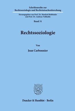 Rechtssoziologie.