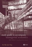 Png, I: Study Guide to Accompany Managerial Economics