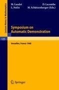 Symposium on Automatic Demonstration