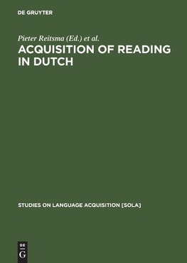 Acquisition of Reading in Dutch