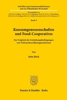 Konsumgenossenschaften und Food-Cooperatives.