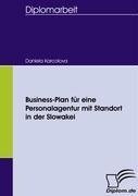 Business-Plan für eine Personalagentur mit Standort in der Slowakei