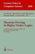 Theorem Proving in Higher Order Logics