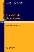 Probability in Banach Spaces