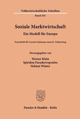 Soziale Marktwirtschaft.