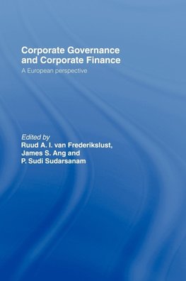 Corporate Governance and Corporate Finance