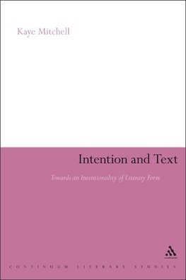 Intention and Text