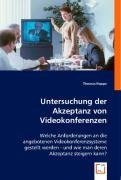 Untersuchung der Akzeptanz von Videokonferenzen