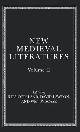 New Medieval Literatures