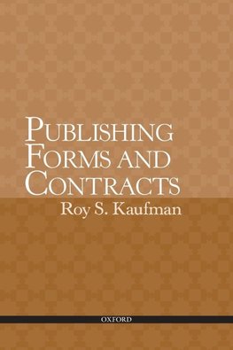 PUBLISHING FORMS & CONTRACTS P