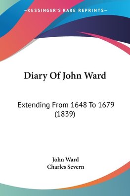 Diary Of John Ward