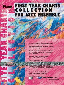 First Year Charts Collection for Jazz Ensemble: Piano