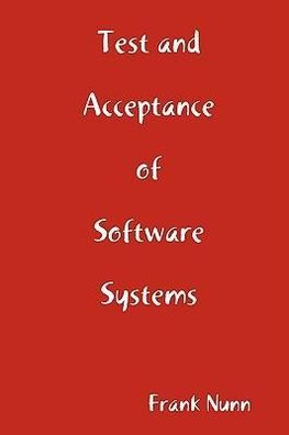 test and acceptance of software systems