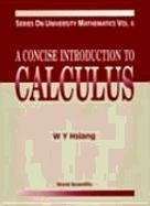 CONCISE INTRODUCTION TO CALCULUS,A  (V6)