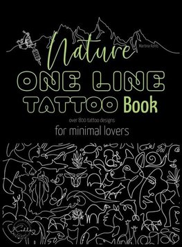 Nature One Line Tattoo Book