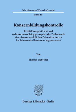 Konzernbildungskontrolle.