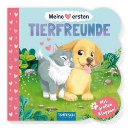 TRÖTSCH - Klappenbuch Meine ersten Tierfreunde| Ab 1 Jahr