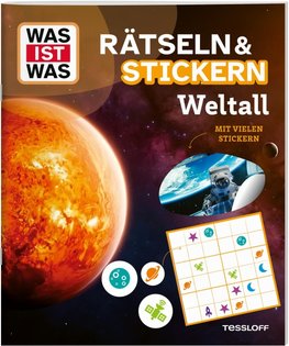 WAS IST WAS Rätseln und Stickern: Weltall