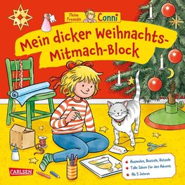 Conni Gelbe Reihe (Beschäftigungsbuch): Mein dicker Weihnachts-Mitmach-Block