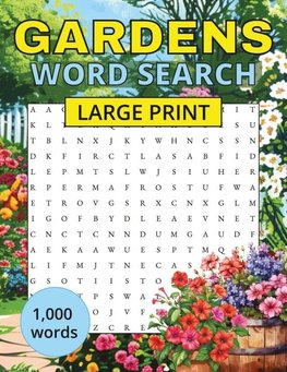 Gardens Word Search