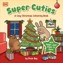 Super Cuties A Cosy Christmas Colouring Book