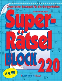 Superrätselblock 220 (5 Exemplare à 4,99 EUR)