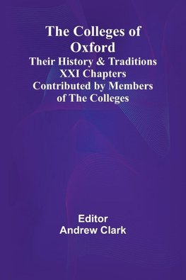 The Colleges Of Oxford