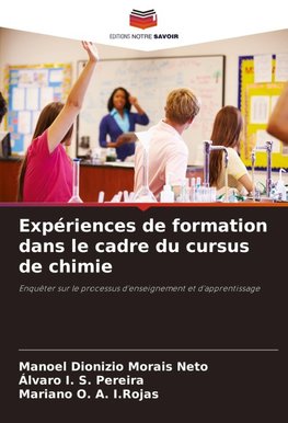 Expériences de formation dans le cadre du cursus de chimie