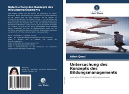 Untersuchung des Konzepts des Bildungsmanagements