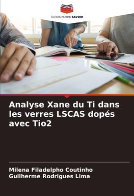 Analyse Xane du Ti dans les verres LSCAS dopés avec Tio2