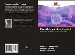 Exanthèmes chez l'enfant