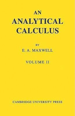 An Analytical Calculus